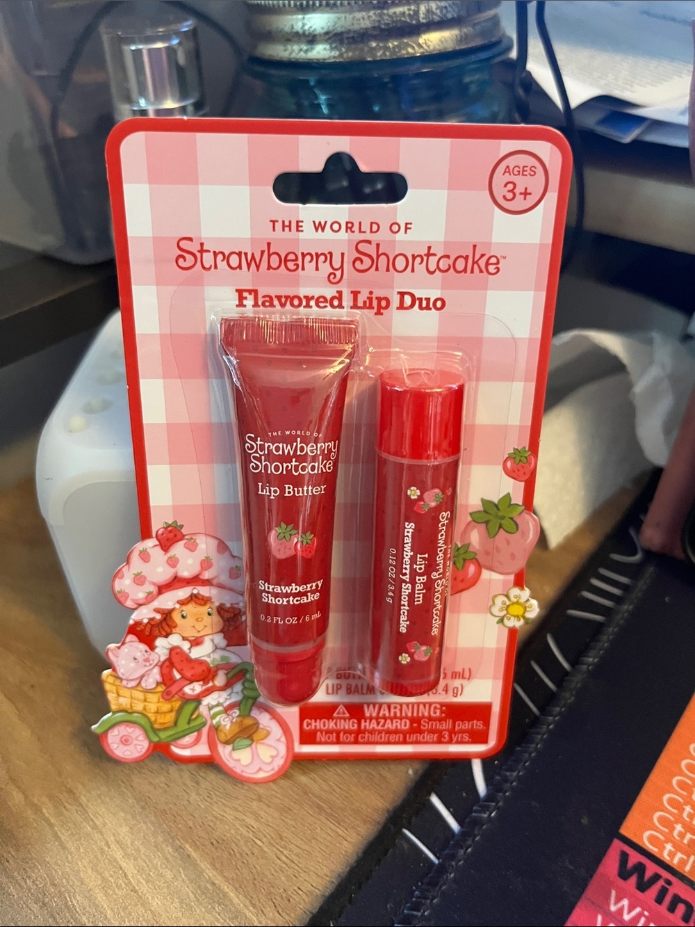 Strawberry shortcake Flavored Lip Duo - Red